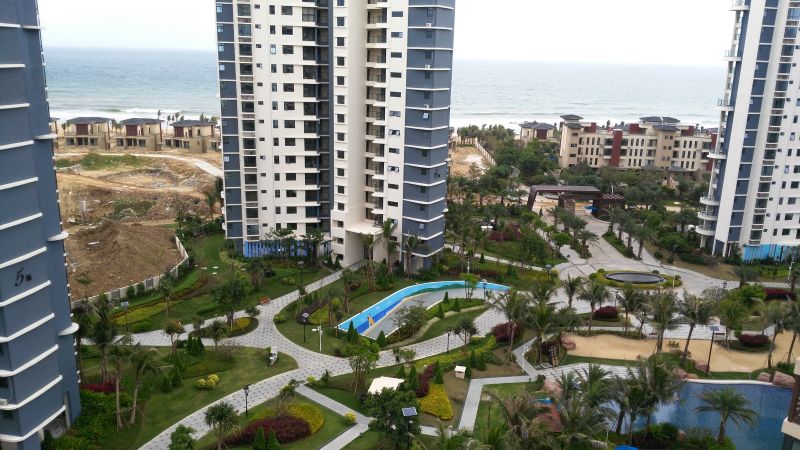 陵水富力湾海岸和度假建筑实景